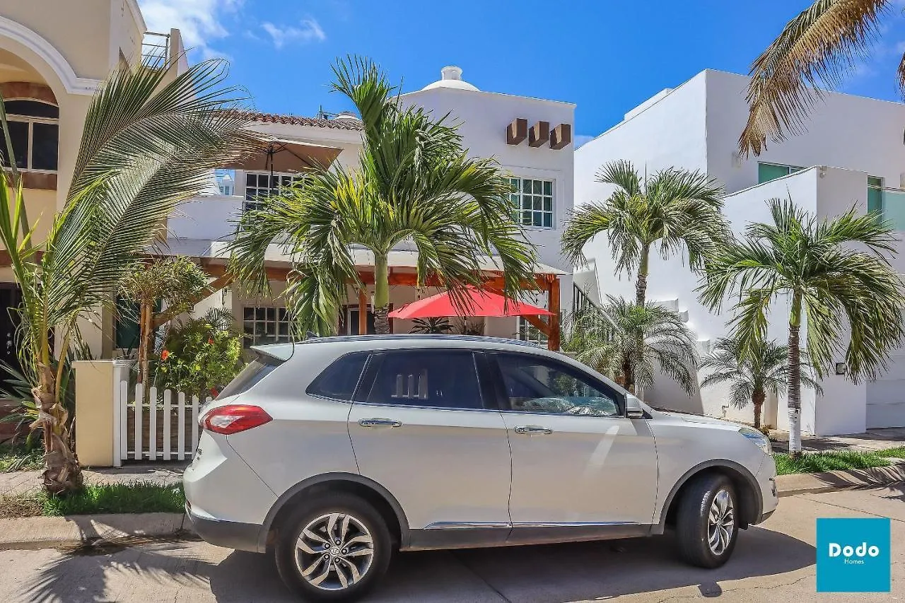 Departamento En Mazatlan Con Acceso A La Playa Y Alberca Comun #138ヴィラ